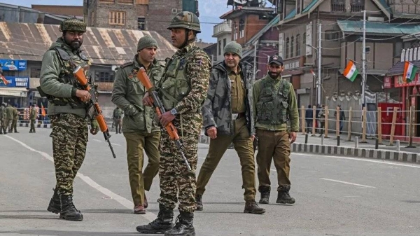 Security has been increased in Srinagar ahead of Narendra Modi's visit
