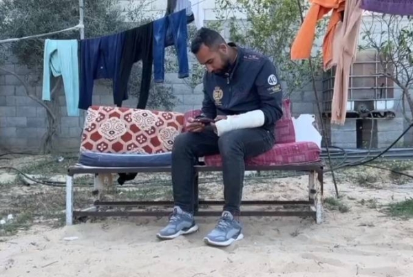 Dr Abu Sabha said he was detained and beaten by Israeli forces after the raid on Nasser Hospital.