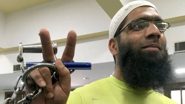 Asif Sultan was first arrested in 2018 when he was working at a magazine called Kashmir Narrator