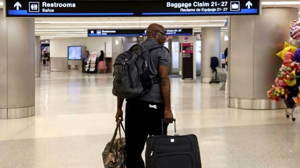 The first evacuation flight out of Cap-Haitien, Haiti, landed at Miami International Airport on Sunday