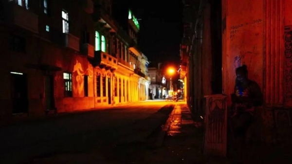 Blackouts are common in big Cuban cities nowadays