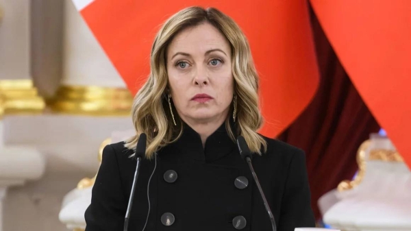 Italian Prime Minister Giorgia Meloni