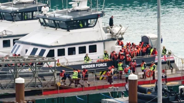 Border Force vessels arrived into Dover Port carrying large numbers of people. — courtesy PA Media