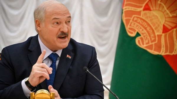 Lukashenko, pictured here in July 2023, may have muddied Putin's claims that Ukraine was involved in the attack on a Moscow concert hall