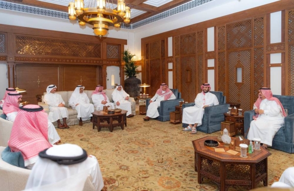 Crown Prince meets regional Emirs in Jeddah
