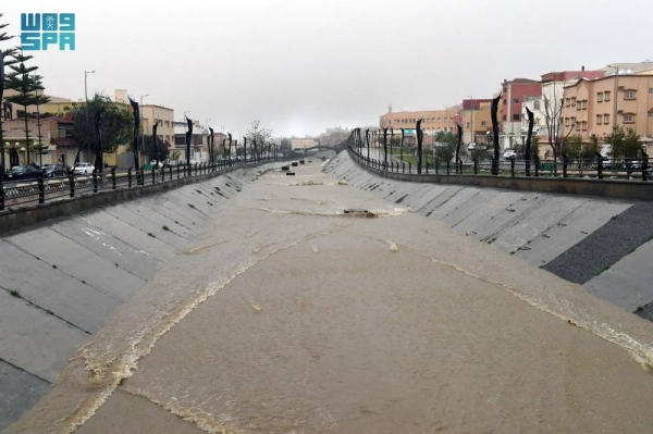 The local authorities in Asir have mobilized municipal workers and field teams to remove hail stones, which fell heavily on the main roads and streets in the region, so as to restore the disrupted vehicular movement.