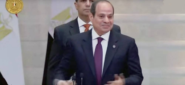 Egypt's President Abdel Fattah El-Sisi outlines the national priorities after taking the oath for a third six-year presidential term on Tuesday.