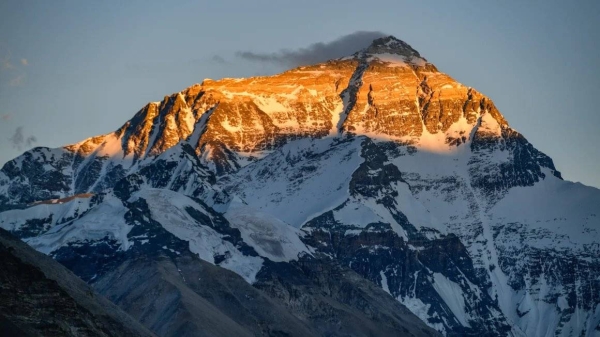 Everest is known as Qomolangma (holy mother) in Tibetan
