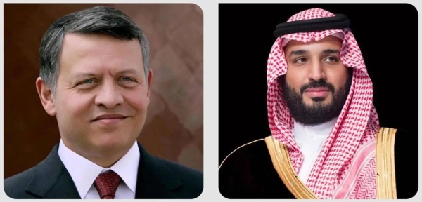 Saudi Crown Prince backs Jordan's security measures in phone call with King Abdullah