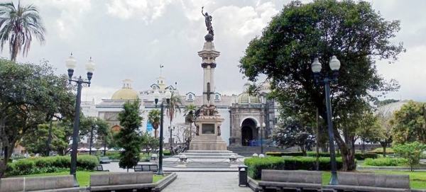 Quito’s Plaza Grande, a much-visited area of the Ecuadorian capital. — courtesy United Nations/Mario Naranjo