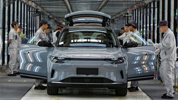 China is the world's biggest producer of cars