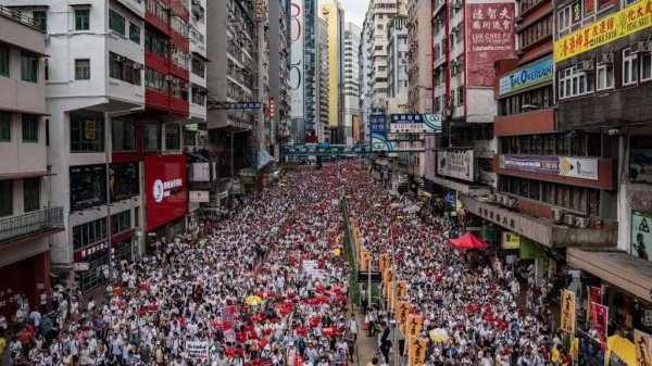 Protesters took to the streets of Hong Kong in 2019 to voice opposition to greater control from China