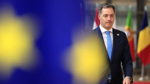 Belgian PM Alexander de Croo