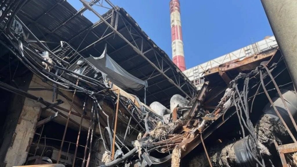 Kharkiv's Thermal Power Plant No.5 has seen devastating damage from Russian strikes