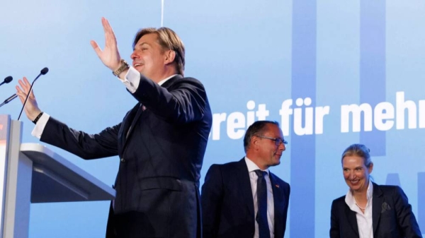 AfD politician Maximilian Krah, Magdeburg, Germany, Saturday, July 29, 2023