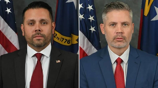 Sam Poloche and Alden Elliot, officers with the North Carolina Department of Adult Correction, were among the four law enforcement officers killed in Charlotte, North Carolina