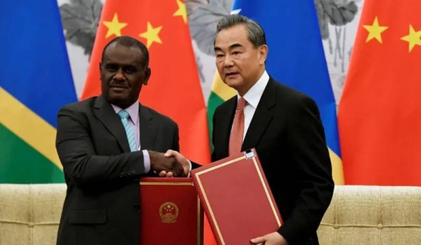 Jeremiah Manele signed a deal with China in 2019 when he was foreign minister