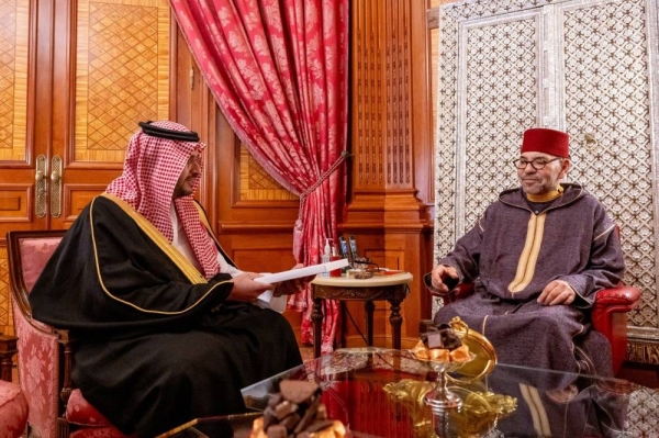 King of Morocco receives Saudi minister