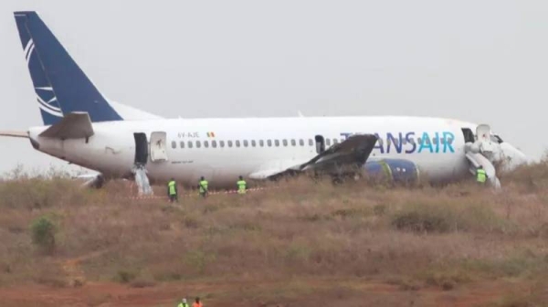 The plane is owned by the private company Transair, from whom Air Senegal chartered the flight