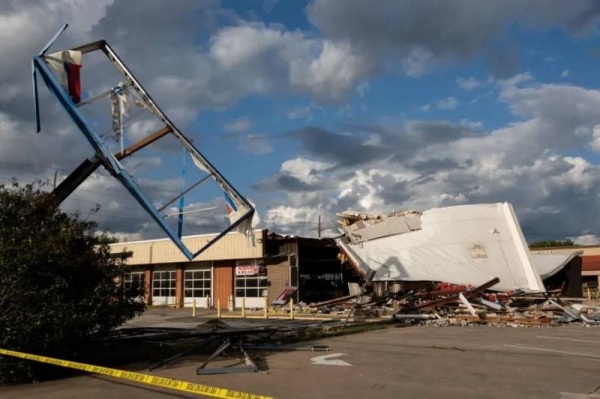 Tornado Katy hit Houston in April