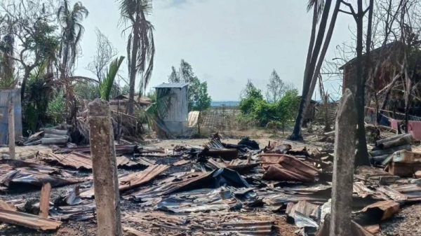 Fighting between Myanmar's military and the Arakan Army has been raging in in Rakhine State for months