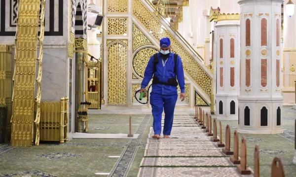 The Al-Rawdah Al-Sharifa is the most sacred area in the Prophet's Mosque.