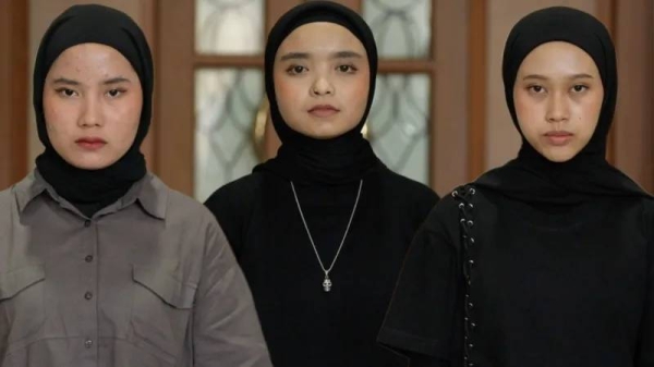 (Fom left to right) Siti, Marsya and Widi were encouraged by their school counsellor to express their emotions through music
