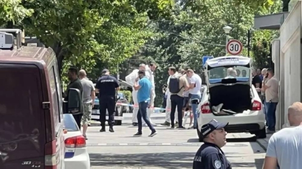 Serbian police officer injured in crossbow attack outside Israeli embassy