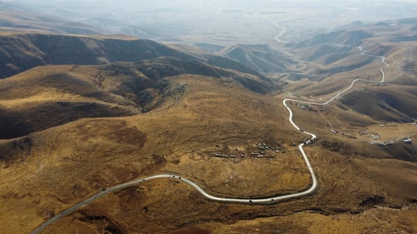 A view of Jordan Valley near the West Bank city of Jericho in the Israeli-occupied West Bank