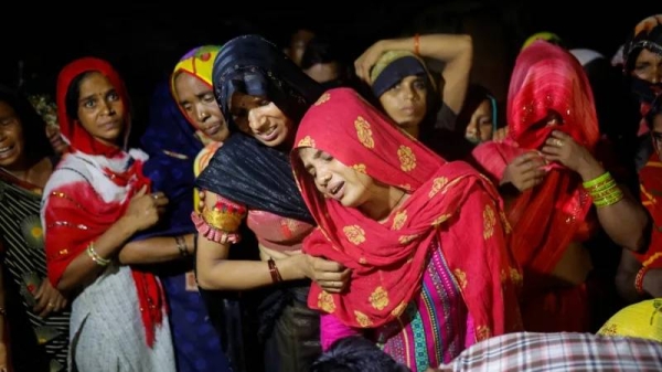 Relatives are mourning the deaths of more than 120 people in the crush
