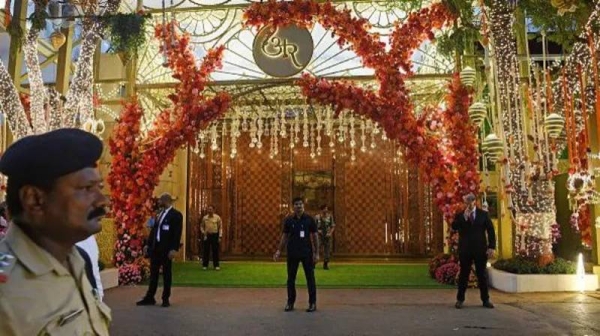 The main wedding is set to take place at the family residence in Mumbai