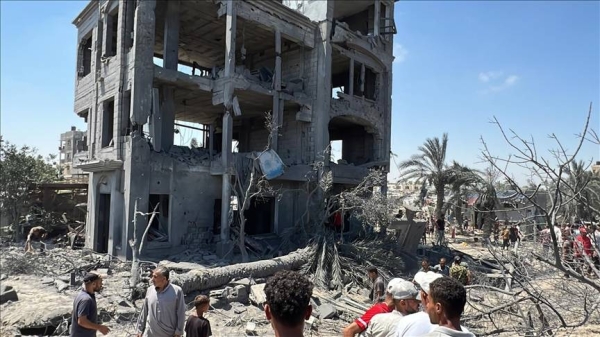 Over 70 killed in Israeli attack on displaced Palestinians' tents in southern Gaza