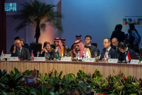Al-Ibrahim in his speech addressed the severe impacts of water scarcity on human development.