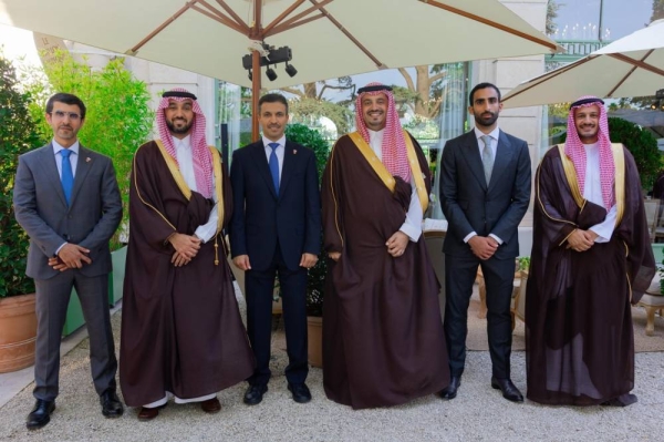 Prince Abdulaziz hosts official dinner for Saudi delegation at Paris 2024 Olympics
