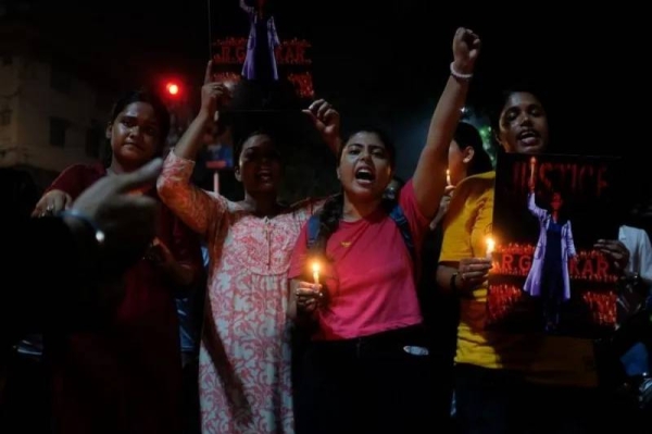 'We are seizing the night', the protestors at the march said