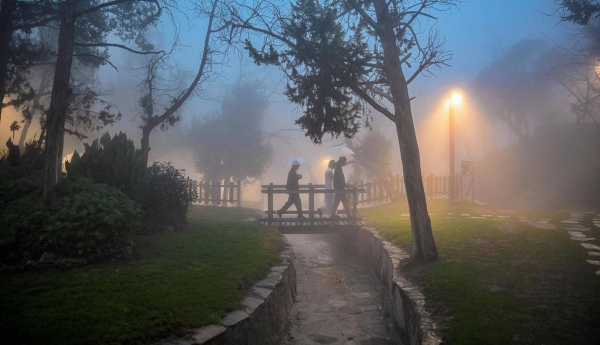 Rains on Al Baha region during the last week. (SPA)