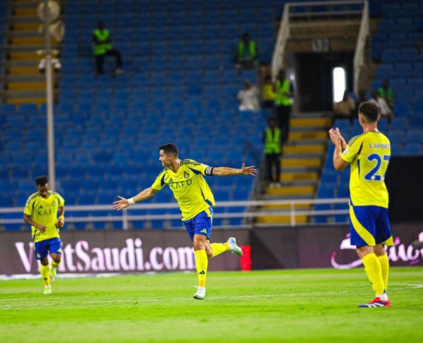 Al Nassr secures first league win with a 4-1 triumph over Al Fayha