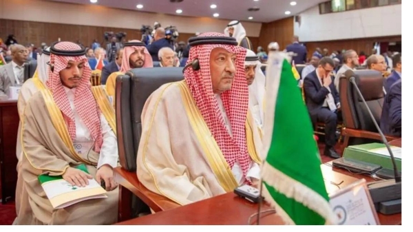 Deputy Foreign Minister Eng. Walid Al-Kheraiji attending the session of the Council of Foreign Ministers of the Organization of Islamic Cooperation (OIC) in Yaoundé, Cameroon on Thursday. 