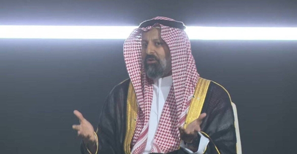 Mohammed Al-Khuwaiz, president of the Saudi Capital Market Authority, addressing the 24 Fintech Conference in Riyadh on Tuesday.


