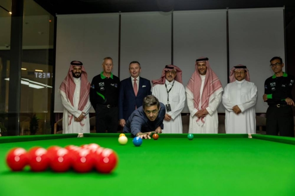 Ronnie O'Sullivan performed the inaugural shot on the academy's main table at the launch.
