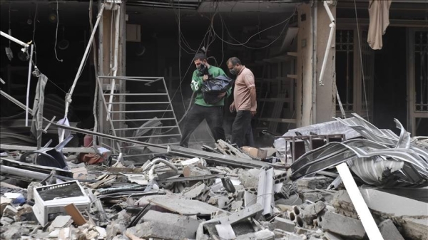 Israeli airstrikes in southern Lebanon kill 12 paramedics and civil defense volunteers