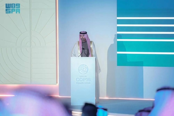 Saudi Minister of Human Resources and Social Development Eng. Ahmed Al-Rajhi addressing an event to celebrate the Saudi Volunteer Day in Riyadh on Thursday.
