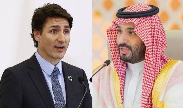 Saudi Crown Prince and Canadian PM discuss over phone efforts to de-escalate regional tensions