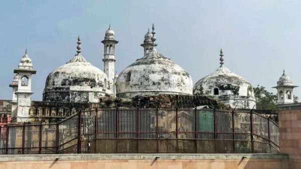 The Gyanvapi mosque in Varanasi city is at the center of a dispute in court