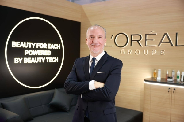 Laurent Duffier, Managing Director of L'Oréal Middle East.