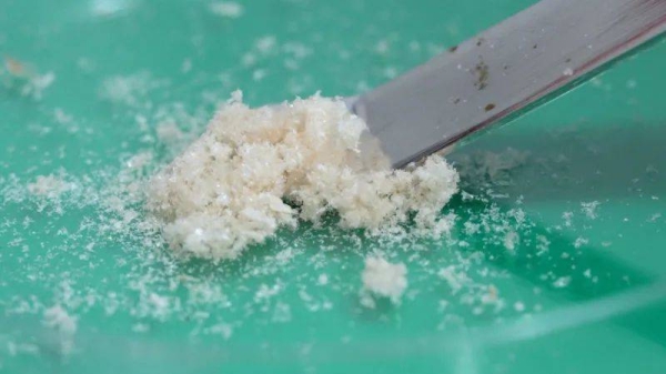 These lab-grown crystals look like sugar and are much sweeter