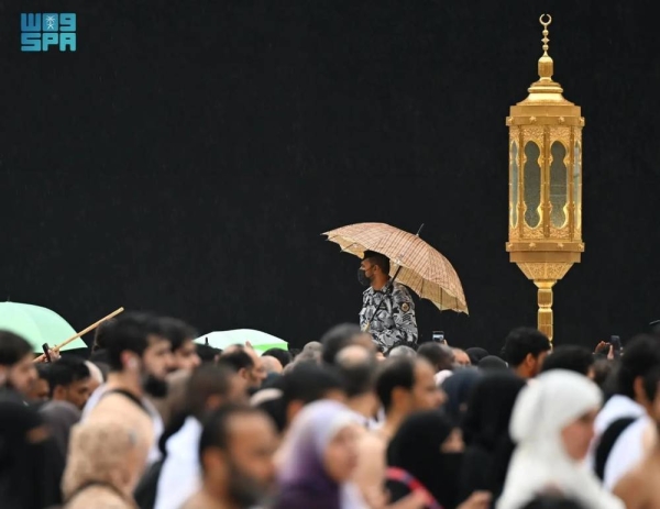 Moderate to heavy rainfall was experienced in many parts of Makkah region, including the cities of Makkah and Jeddah, on Thursday.

