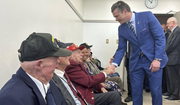 US, Japan mark 80th anniversary of Iwo Jima battle with memorial service
