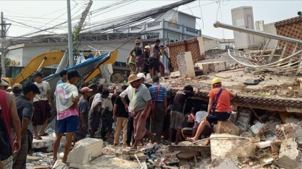 Myanmar declares seven days of national mourning after devastating earthquake