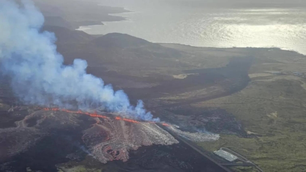 Volcano erupts near Iceland’s Blue Lagoon after evacuations